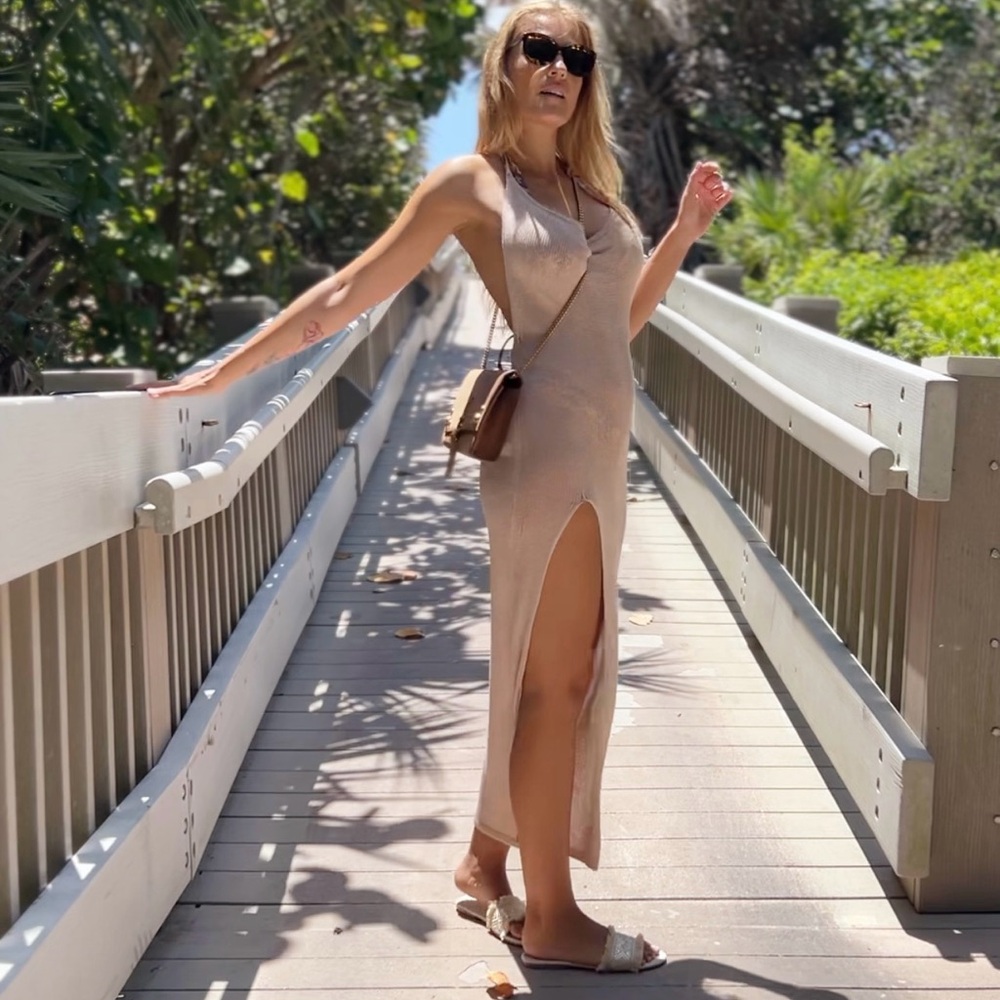 Elegant Crocheted Dress